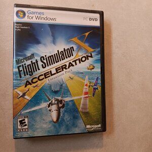 Microsoft Windows Flight Similator X CD ROM
